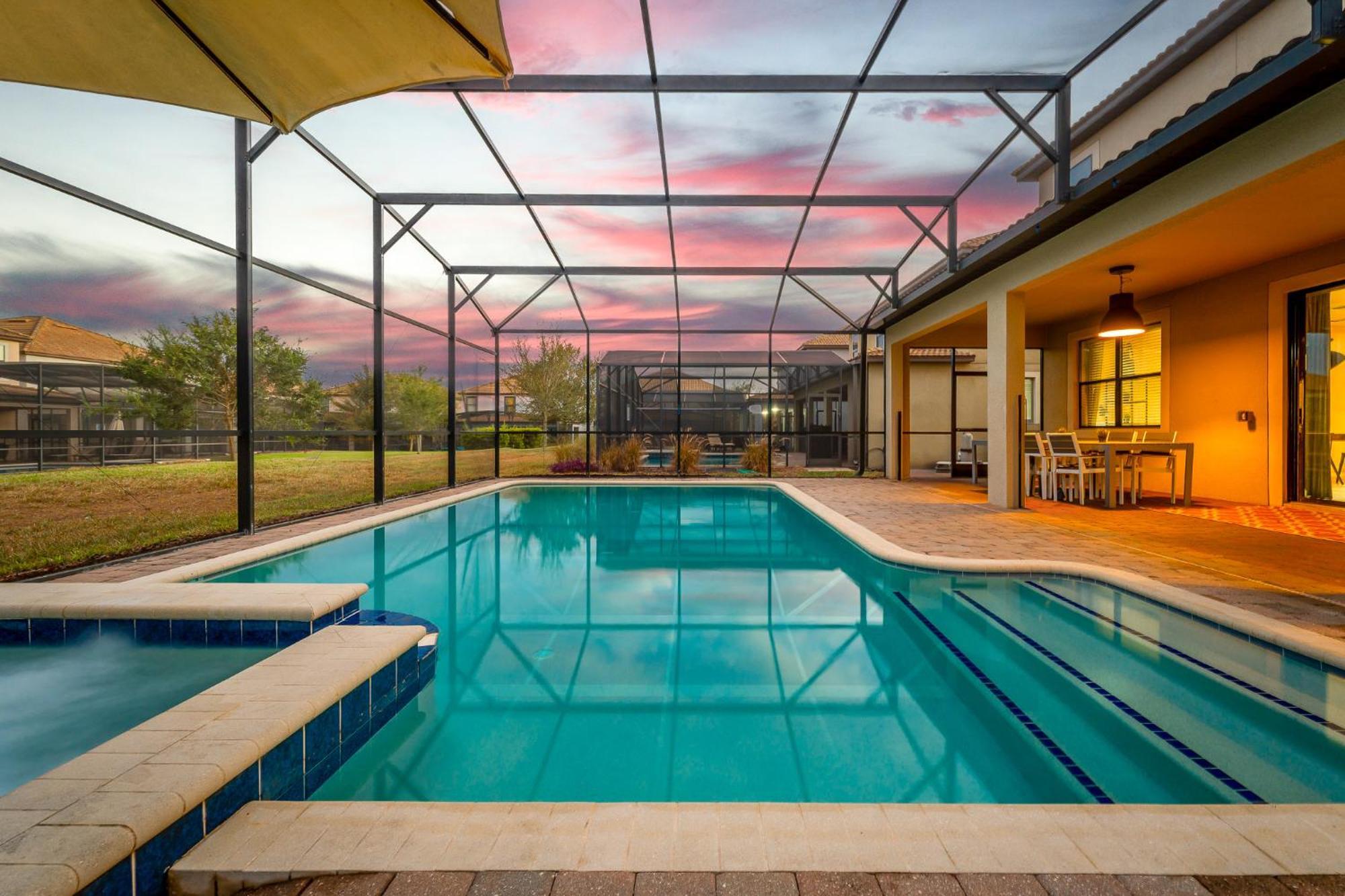 Heated Pool + Free Waterpark + Lazy River + Grill Davenport Esterno foto