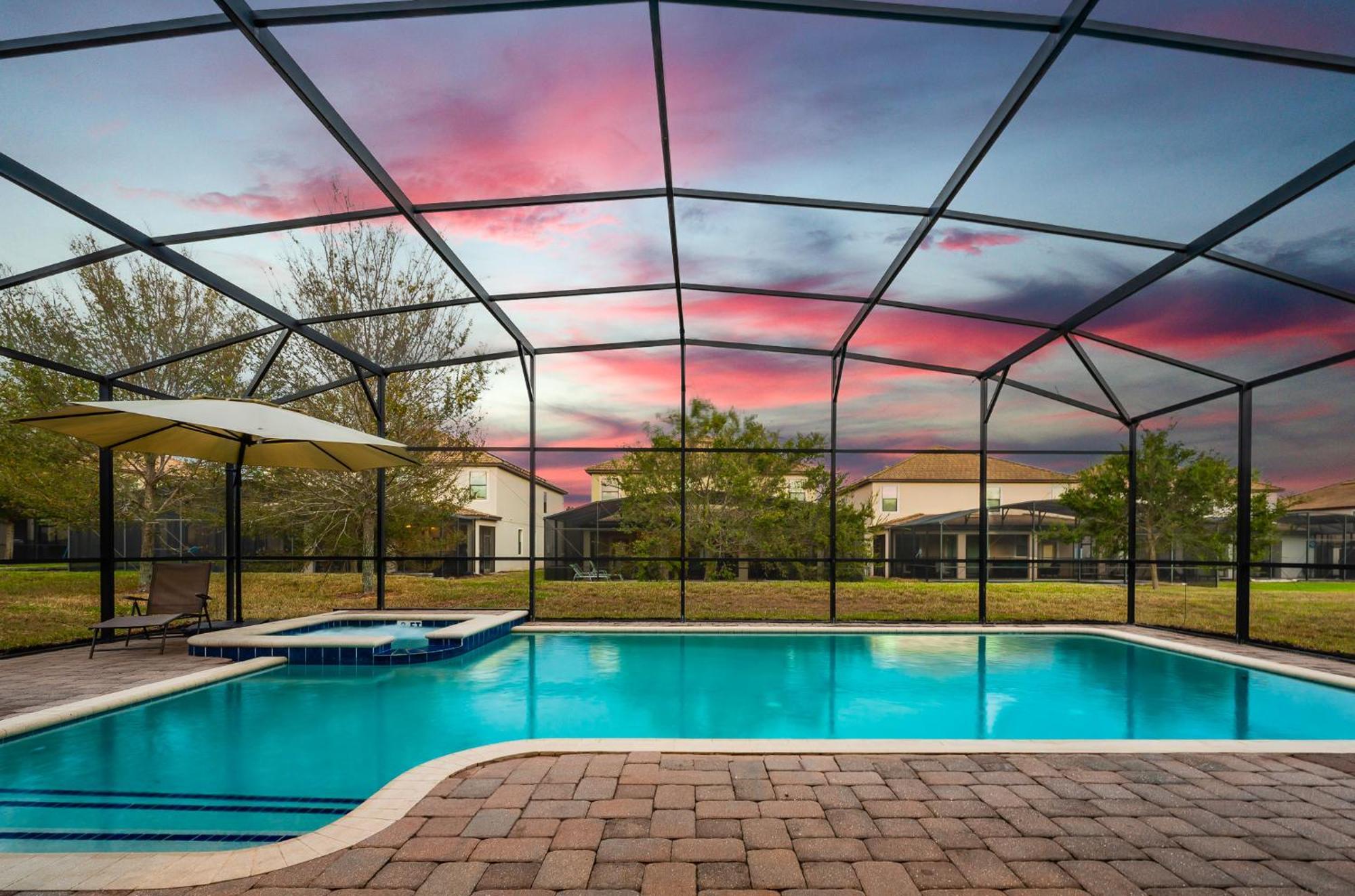 Heated Pool + Free Waterpark + Lazy River + Grill Davenport Esterno foto