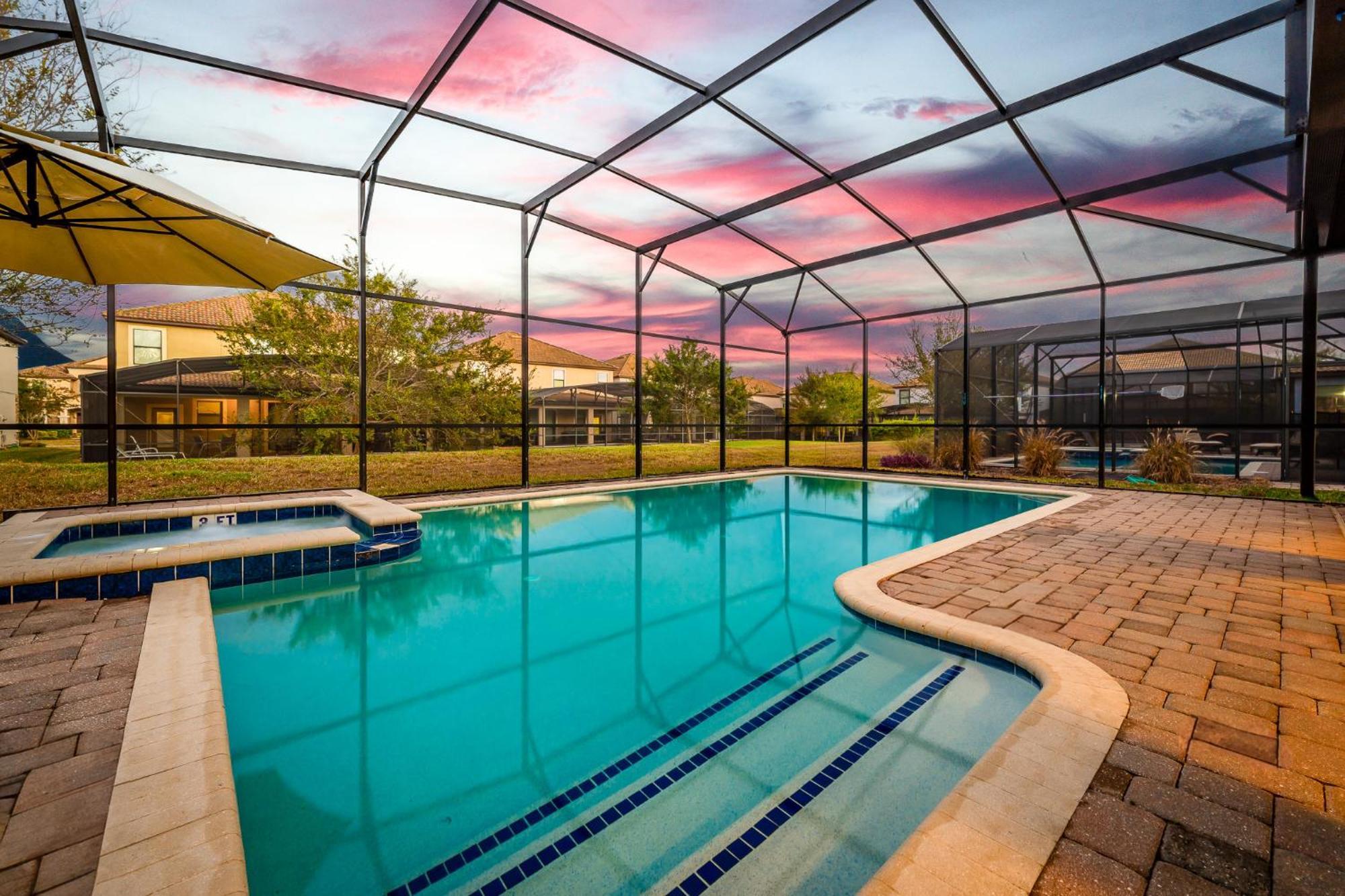 Heated Pool + Free Waterpark + Lazy River + Grill Davenport Esterno foto